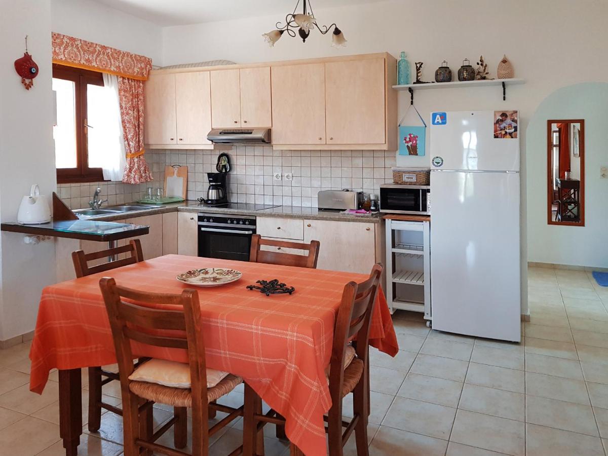 Villa Sunset With Stunning Sea View, Kids Area And Hammocks On Roof Terrace Agia Triada Екстериор снимка